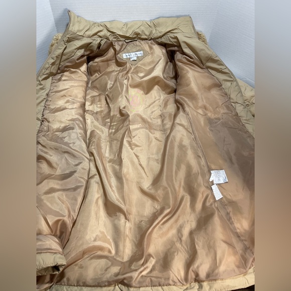 Larry Levine Down-Filled Coat with Faux Fur-Trimmed Hood - Picture 9 of 14